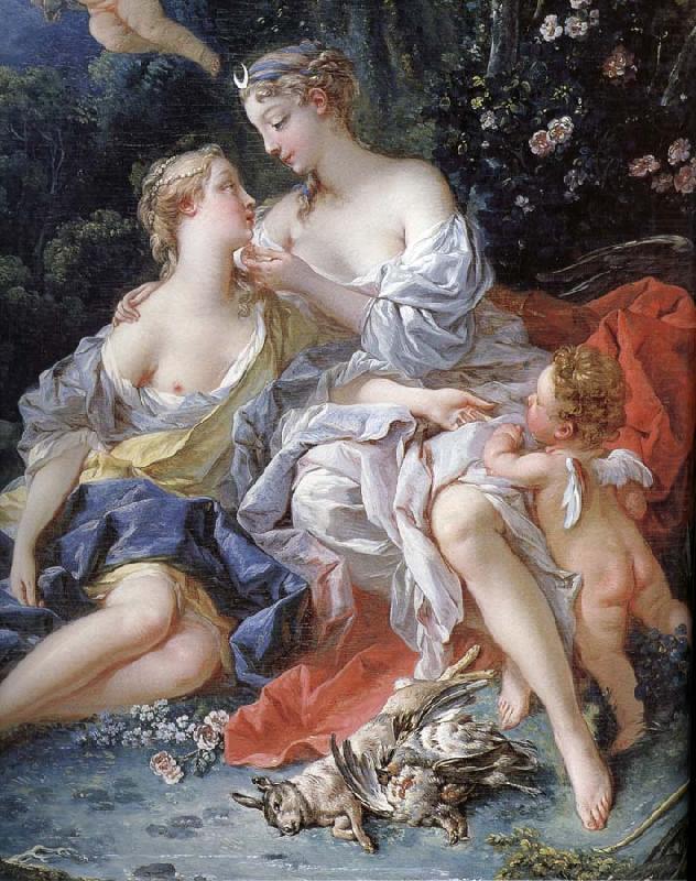 Francois Boucher kewpie  and Kali china oil painting image